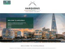Tablet Screenshot of harquebus.com